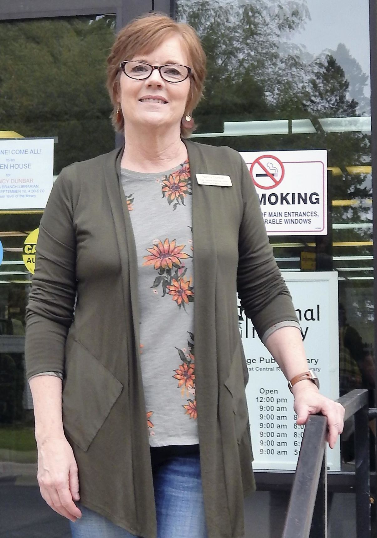 A story about a librarian: Cambridge’s Nancy Dunbar retires